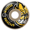 Spitfire Wheels Bighead Shattered 99D 52mm - White/Yellow