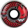 Spitfire Chargers Conical 80HD Soft Skateboard Wheels - Clear/Red 56mm