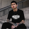 Eighty6 Black Metal Skull Tee