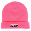Scum Fluorescent Pink Logo Beanie