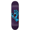 Santa Cruz Screaming Hand Skateboard Deck - Purple 8.375''