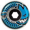 Spitfire Chargers Conical 80HD Soft Skateboard Wheels - Clear/Blue 54mm