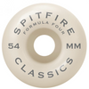 Spitfire Wheels Classics 99D 54mm - White/Silver