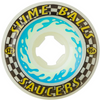 Slime Balls Wheels Saucers 95a 57MM -White