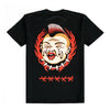 Snitches Get Stitches Tee in Black