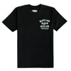 Snitches Get Stitches Tee in Black