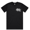 Eighty6 Graffiti Tag Tee - Black