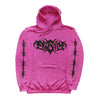 Barbed Wire Hoodie - Raging Pink